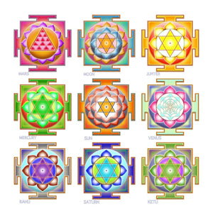 Nav grah yantra